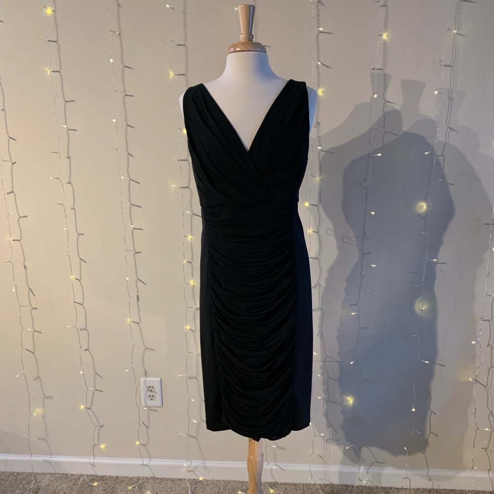 Black Cocktail Dress from White House Black Market, Size 16